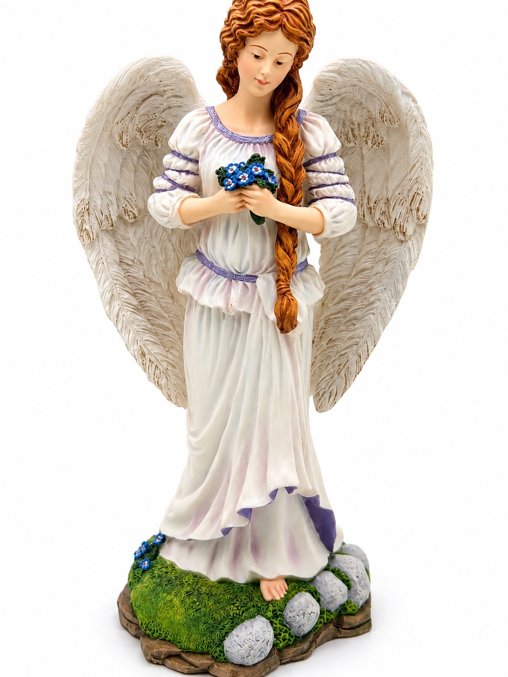 Pipka Earth Angels Elizabeth Forget-Me-Not Angel Figurine